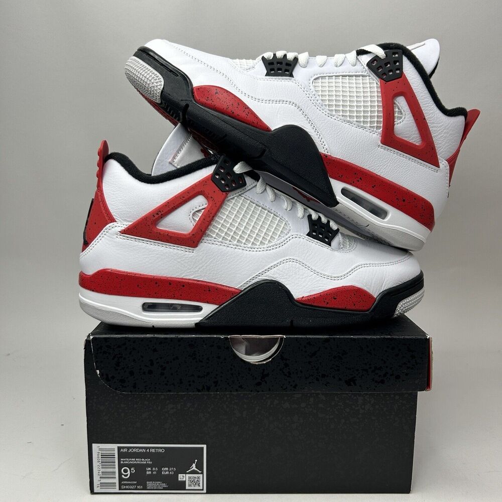 Nike Air Jordan 4 Retro “Red Cement” 2023